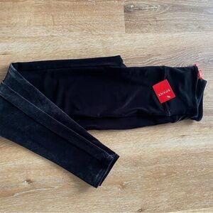 SPANX Classic Black Velvet Leggings